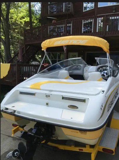 Ebbtide boat cockpit